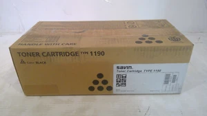 Genuine Savin Type 1190 Black Toner Cartridge 431010 - Picture 1 of 6