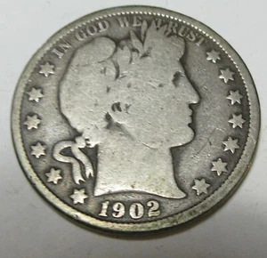 1902 Barber Half (#1110U) - Picture 1 of 2