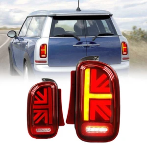 For MINI Cooper Clubman R55 2007-2014 Rear Brake Lamp Red Pair LED Tail Lights - Picture 1 of 13