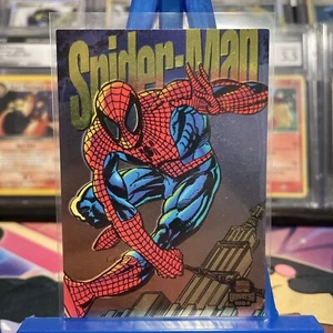 Fleer Marvel Universe 1994 edición limitada Power Blast Rainbow Spider Man 6 - Imagen 1 de 10