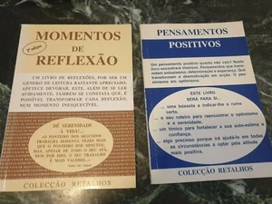 2 libros momentos de reflexao y pensamentos positivos en portugués Buecher - Imagen 1 de 2