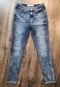 Levi's signature Gold Girls Blue Jeans Youth Super Skinny Size 16 Adjustable - Picture 1 of 8