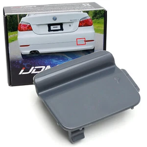 Primed/Un-paint Rear Bumper Tow Hook Cap Cover For BMW 2008-10 LCI E60 5 Series - Picture 1 of 7