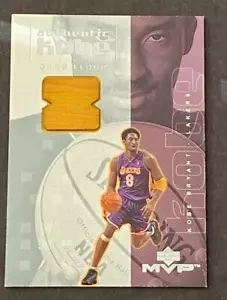2001 Oberdeck Kobe Bryant KBG7 Spielboden MVP Lakers Basketballkarte - Bild 1 von 2