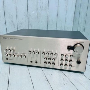 USED Sony SB-5335 System Selector Amplifier Silver From Japan Tested W/Manual - Picture 1 of 20