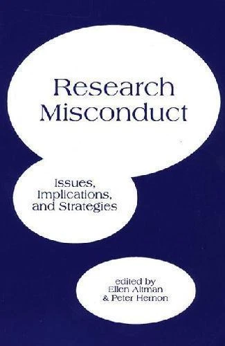 Research Misconduct : Issues, Implications, and Stratagies by Ellen Altman... — 第 1/1 张图片