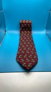 Disney Mickey Mouse 100% Silk tie. Christmas themed…EUC - Picture 1 of 5