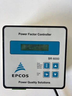 EPCOS BR6000-R12PH POWER FACTOR CONTROLLER SUPPLY VOLTAGE 230VAC - Image 1 of 4
