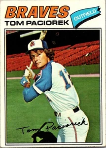 1977 Topps #48 Tom Paciorek Atlanta Braves Free Shipping! - Picture 1 of 2