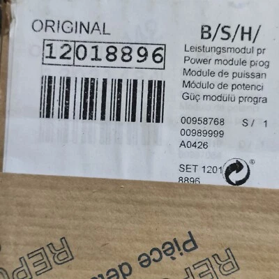 Módulo de potencia Balay Bosch Siemens Neff 12018896 - Imagen 1 de 2