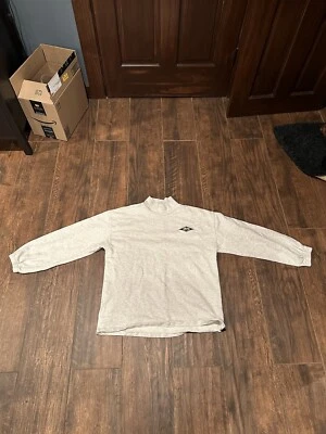 Sudadera Stussy Para Hombre Gris Medio Cuello Simulado Pullover Stussy Gear Foto 1 de 4