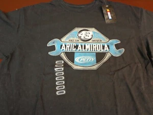 Aric Almirola #43 Richard Petty Motorsports Nascar Racing T-Shirt Large New L15 - Picture 1 of 6
