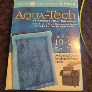 Aqua-Tech EZ Change #2 Aquarium Filter Cartridge for 10-20 G Filters 3 Pack - Picture 1 of 6