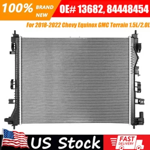 Radiator For 2018-2022 Chevy Equinox GMC Terrain 4Cyl 1.5L 2.0L Turbo 23270570 - Bild 1 von 11
