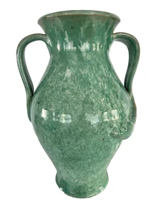 Tarro grande de medicina boticario "Rainbow Pottery" Sanford NC 10" de colección antiguo - Imagen 1 de 11