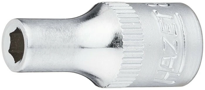 Hazet 850-4 Socket, 4mm, Shallow, 1/4" drive, 6 point, 25mm long. Germany! - Image 1 of 1