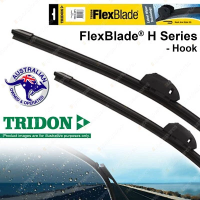 Pair Tridon FlexBlade Frameless Wiper Blades for Proton Satria 2007-2010 - image 1 of 3