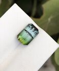 4.60 carat Green and Sky blue combination Bi color faceted tourmaline from Afgha