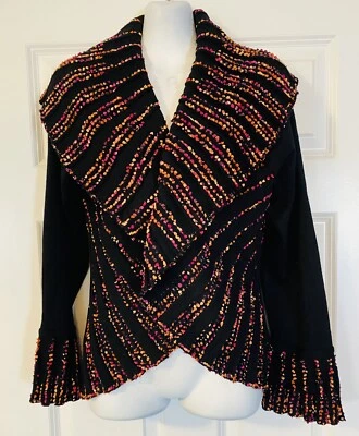 Cárdigan Suéter Angel By Sabri Ozel Para Mujer Hecho en Italia Mezcla de Lana Talla M Nuevo con Etiquetas Foto 1 de 4