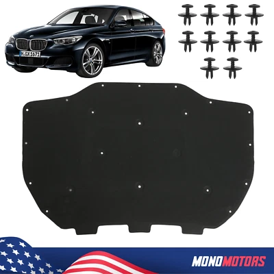 HOOD Panel Insulation for BMW 5 SERIES F07 550I GT 2011-2017 HIGH QUALITY PART - Image 1 of 4