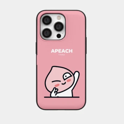 Kakao Friends Hello Magnetic Card Case for Galaxy S25 S24 S23 Plus Ultra Korea - Image 1 of 4