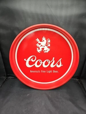 Vintage Coors Beer Tray Adoph Coors Brewing Co Golden CO - Image 1 of 4