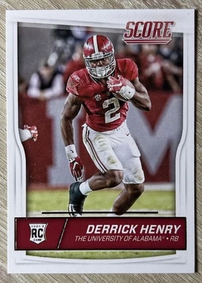 2016 Score Derrick Henry Rookie #345 - Image 1 of 2