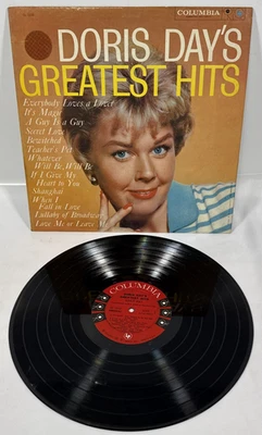 Doris Day – Greatest Hits LP Vinyl Record Columbia CL 1210 1962 Vintage Album - Image 1 of 4