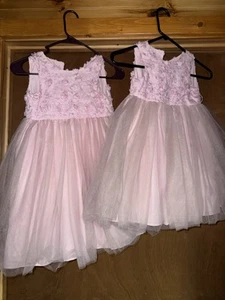 Boutique Pink Flower girl dresses - Picture 1 of 2