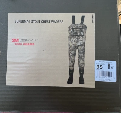 Cabela's - Northern Flight Supermag Chest Waders Men's 9S TrueTimber Prarie Hunt - Image 1 of 4