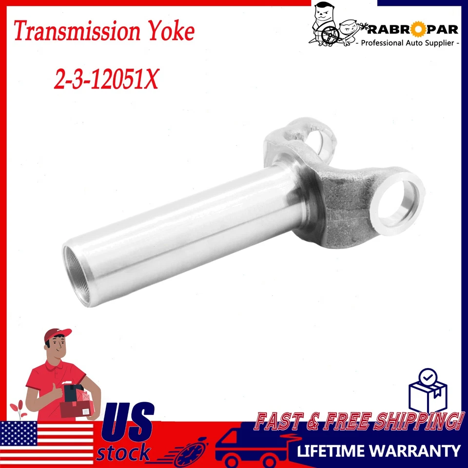 Transmission Yoke 2-3-12051X For GM 26/27 spline 4L60 3.875x1.062 1330 700R USA - Image 1 of 4