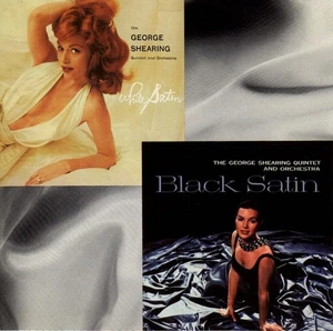 THE GEORGE SHEARING QUINTET AND ORCHESTRA WHITE SATIN- BLACK SATIN CD - Imagen 1 de 1