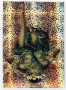 Lady Death series 4 Wicked Ways - Fractal parallel card #63 [Krome Prod 1997] - Picture 1 of 1