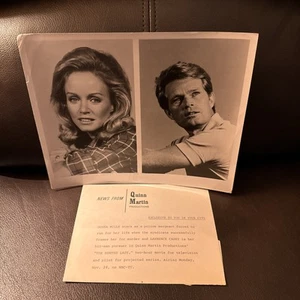 1977  Press Photo Actress Donna Mills In The Hunted Lady- Quinn Martin - Picture 1 of 11