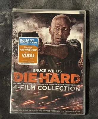 Die Hard 4 Film Collection (DVD Set) Die Hard 1-4 NEW and SEALED - Image 1 of 2