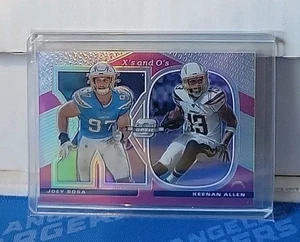 2019 Panini Contenders Optic Xs and Os Pink /75 Joey Bosa Keenan Allen #XO-KJ - Picture 1 of 2