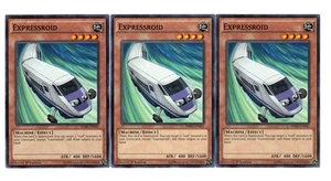 Yugioh - 3X Expressroid - Común - 1ª Edición - HSRD-EN045 - Casi Como Nuevo - Imagen 1 de 1
