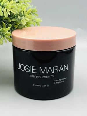Josie Maran Whipped 摩洛哥坚果油身体黄油未指定 13.5 盎司未密封 — 第 1/2 张图片