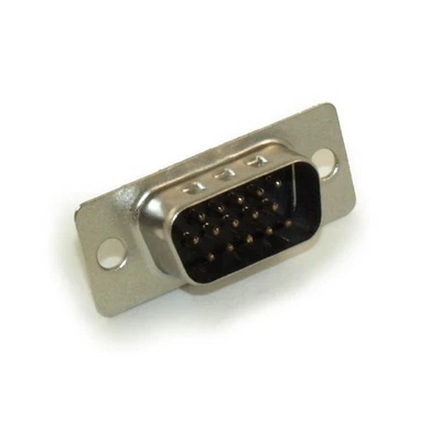 VGA/HD15 Male Cup/Circuit Board Connector  Solder Type - Image 1 of 2