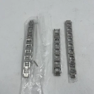 FOSSIL DAMENUHR 2-teiliges Edelstahlarmband - 10 mm mit 6,5" L - Brandneu - Bild 1 von 2