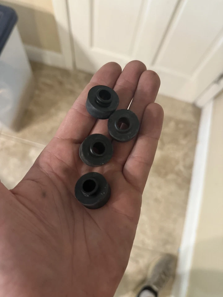 91-99 Mitsubishi 3000gt Dodge Stealth Evo 8 Evo 9 Juego de espaciadores de riel de combustible Foto 1 de 1