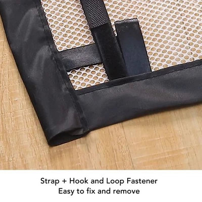 Baby-Netzgitter Für Treppen Kein Bohren Spaceman-Muster Netz-Hundegitter Für - Bild 1 von 4