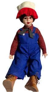 Kelly Rupert Dansbury Mint Raggedy Andy Vintage Porcelain Doll - Picture 1 of 12