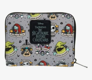 Loungefly The Nightmare Before Christmas Tattoo Art All Over Print Zip Wallet! - Picture 1 of 4