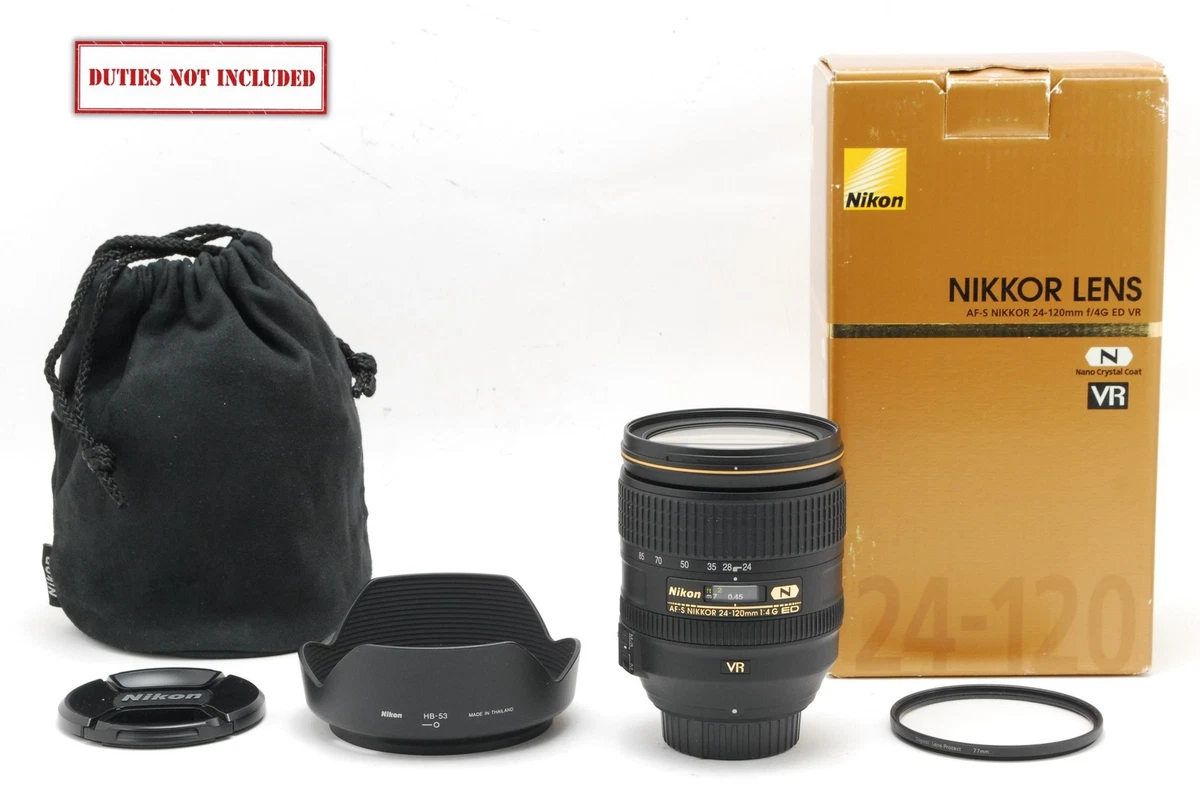 Nikon NIKKOR 24-120mm Focal Camera Lenses for sale | eBay