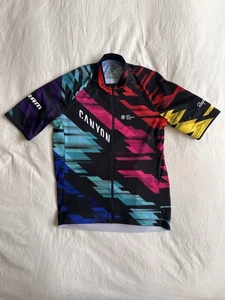 Rapha Men’s Canyon SRAM Core Jersey Short Sleeve Medium - Picture 1 of 4