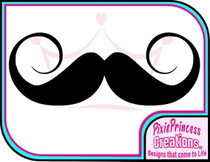 Bigote A Pegatina Vinilo Divertido Coche Camión Pared Habitación Hogar Decoración Laptop Ventana Calcomanía - Imagen 1 de 10
