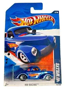 2011 Hot Wheels 41 Willys HW Racing 11 Long Card 152/244 #2/10 - Picture 1 of 5