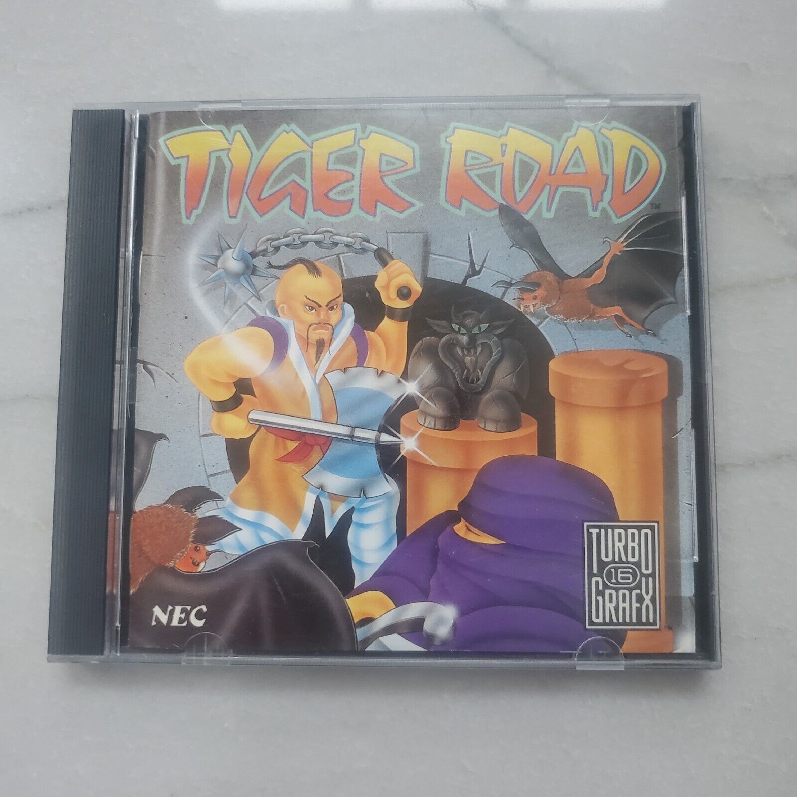 Tiger Road (TurboGrafx-16, 1990) Complete Fast Shipping