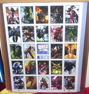 2018 Oberdeck Marvel Retro 18x24 Giclee Druck signiert Simone Bianchi #/250 Auto - Bild 1 von 6